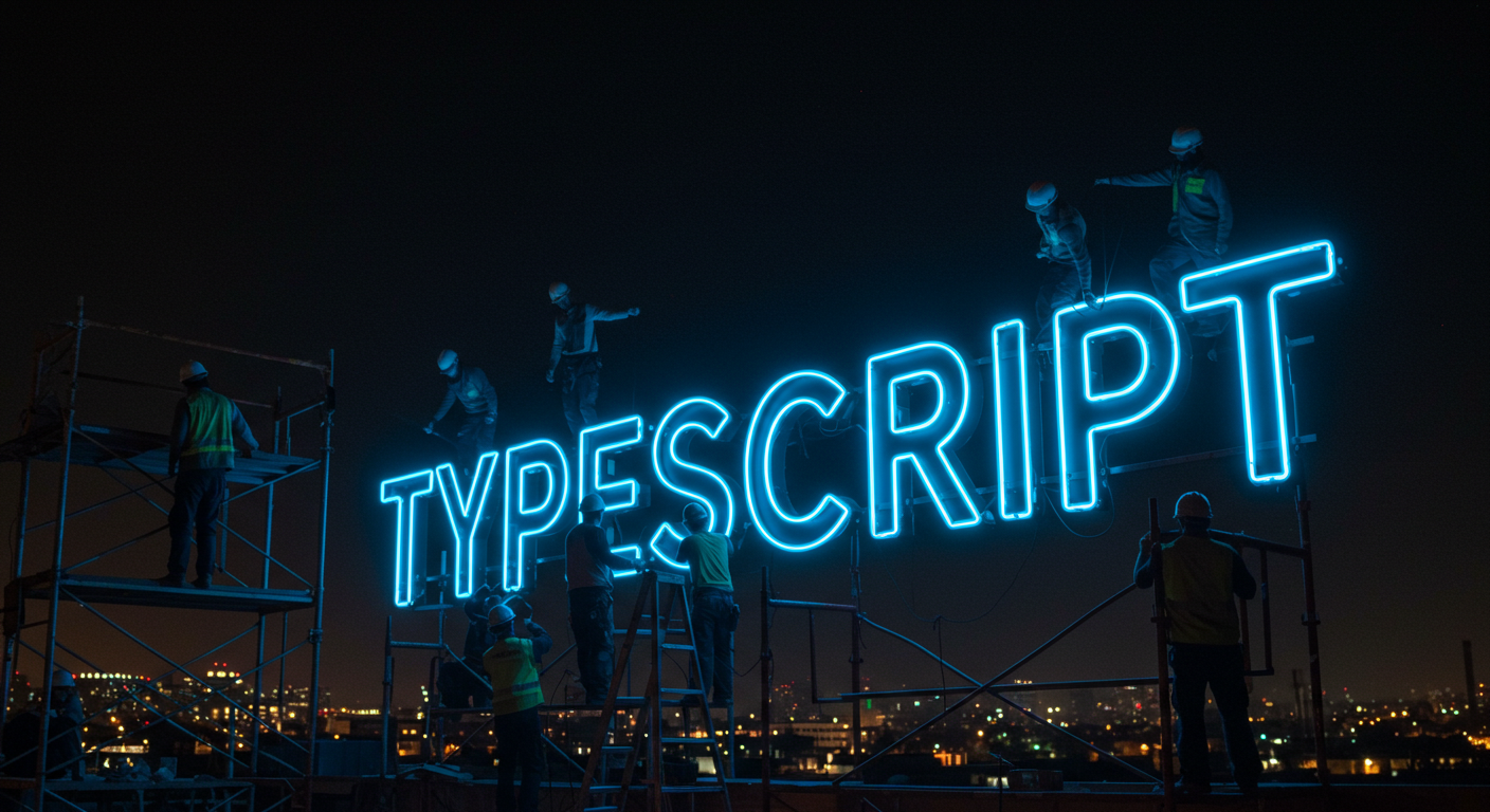 builder building typescript sign