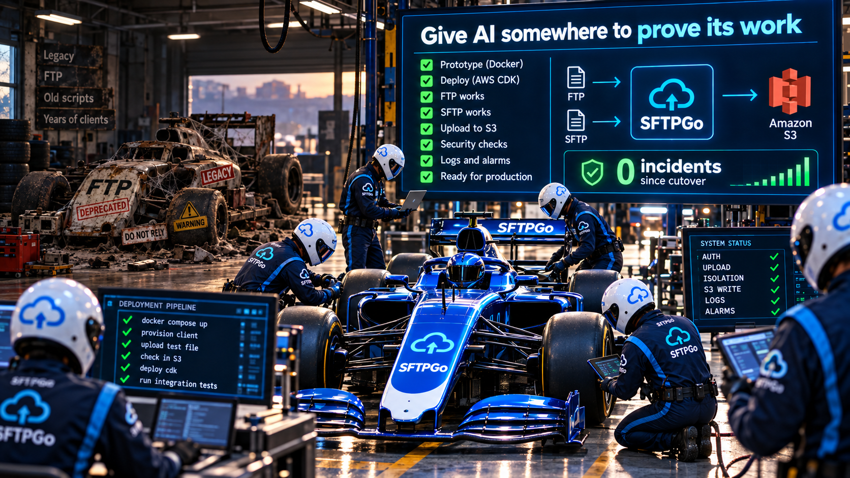 team using AI to prove its work
