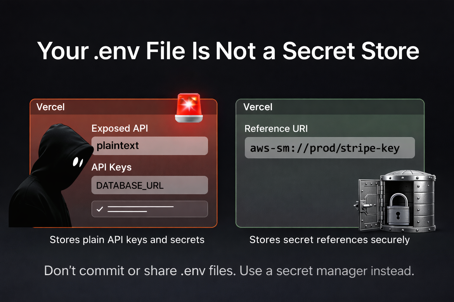 Your .env File Is Not a Secret Store